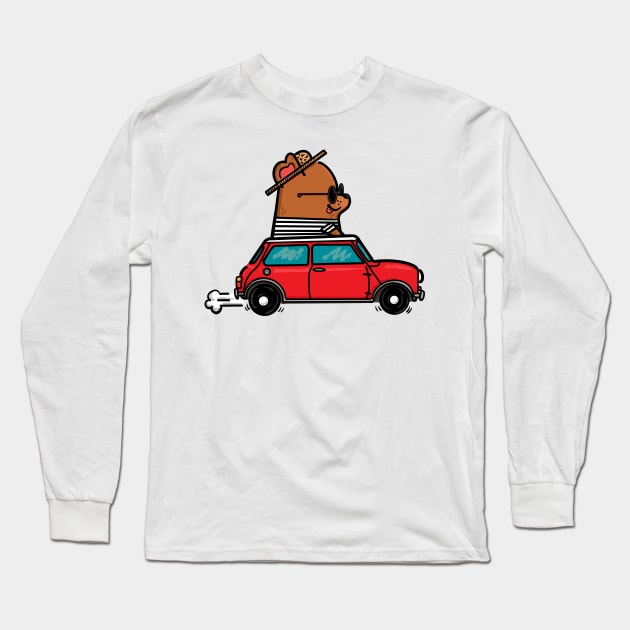 Summer Drive Bub Long Sleeve T-Shirt by Fluffymafi